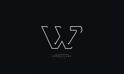 Letter W Logo Alphabet Design Icon Vector Symbol