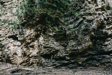 abstract background in the cave