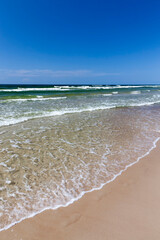 sandy beach sea