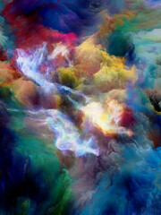Obraz na płótnie Canvas Colorful Abstract Clouds
