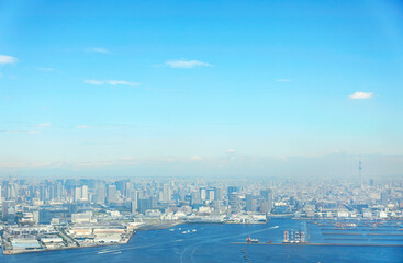 Obraz premium 都市風景 東京