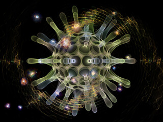 Abstract Viral Particle