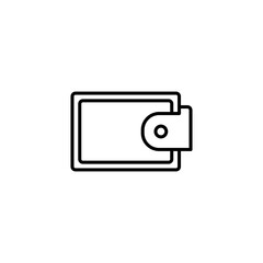 Wallet Purse Icon Design Vector Template