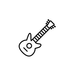 Guitar Vector Icon Design Illustration
