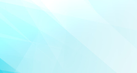 Abstract blue white and gray polygon triangle pattern gradient background. 3d render illustration.