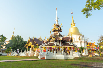 Pa Dara Phirom Temple is located at 514 Rim Tai Subdistrict, Mae Rim District, Chiang Mai Province. A beautiful ancient temple built, old and valuable, calming, natural looking, cool, Thailand