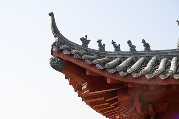 Chinese traditional architecture of the iceberg