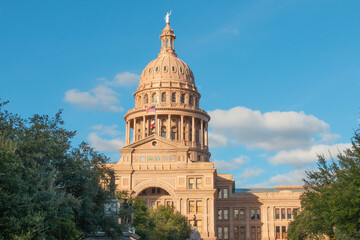 Obraz premium Austin State Capitol Texas City Scape