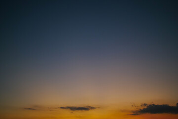 Fototapeta na wymiar colorful twilight sunset sky