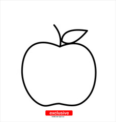 peach icon.Flat design style vector illustration for graphic and web design.