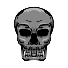 Skull dead design for t-shirt , human evil face islamic, vector template illustration art graphic tattoo danger isolated