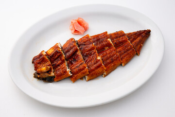 Japanese cuisine Unagi Kabayaki pickled ginger