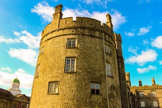 Kilkenny Castle. Historic landmark in the town of Kilkenny in Ir