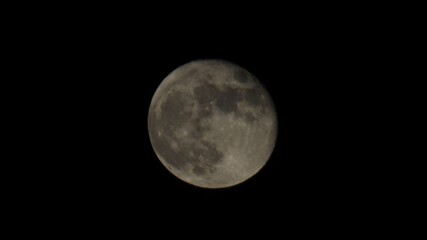 Beautiful Moon Over Oklahoma Taken On June 6, 2020