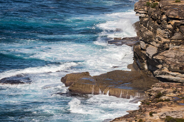 Obraz premium Coastal scene from Royal National Park NSW Australia