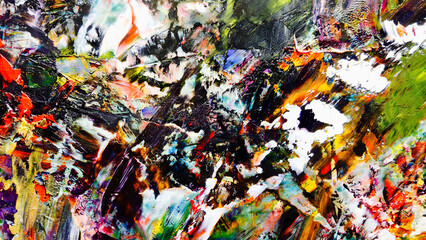 Colorful abstract background wallpaper. Modern motif visual art.  Mixtures of oil paint. Trendy hand painting canvas. Wall decor and Wall art prints Idea.  3D Texture.Colorful abstract 