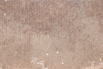 Concrete surface on the road