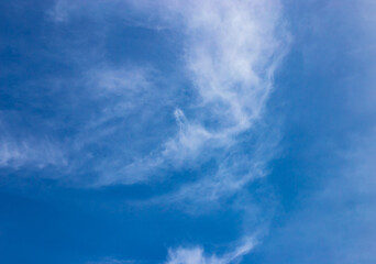 blue sky background with clouds