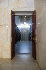 Inside of The Mausoleum of Habib Bourguiba in Monastir