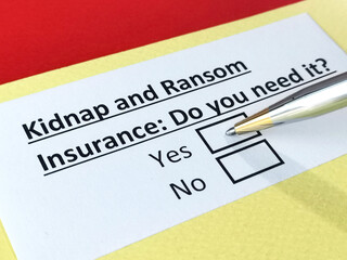 Questionnaire about insurance