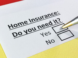 Questionnaire about insurance
