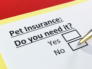 Questionnaire about insurance