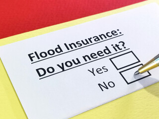 Questionnaire about insurance