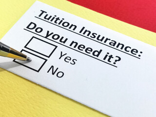 Questionnaire about insurance