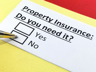 Questionnaire about insurance