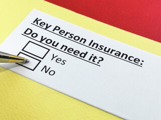Questionnaire about insurance