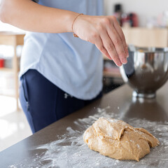 Baking Cinnamon Roll at Home