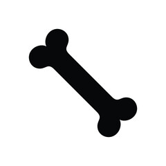 Dog bone icon isolated on white background. Dog bone vector in trendy design style. Dog bone vector icon modern and simple flat symbol for web site, mobile, logo, app, template, business