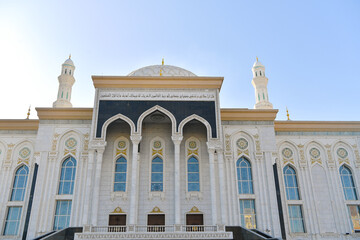 mosque, mosque in Astana, mosque in Nursultan, the big mosque in Asia, Istanbul, Ramadan, Kurban Bayram, the dome of the mosque,