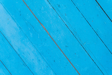 Obraz premium blue wooden background