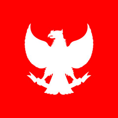 vector illustration of Garuda Indonesia