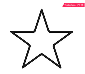 star icon vector illustration