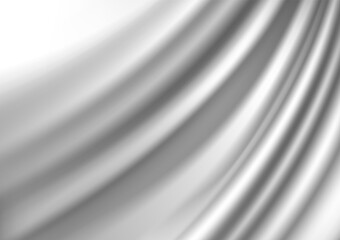 Obraz premium 立体的なドレープのイメージ背景素材