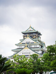Fototapeta premium Osaka Castle, Osaka's main tourist destination