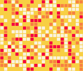 Color mosaic. Colorful background. Abstract seamless pattern. Vector illustration.