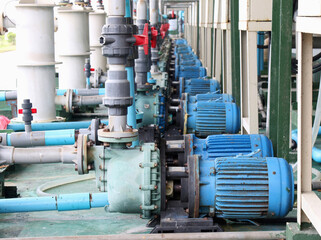 Valve system for control flow and pressure of water and chemical process in factory plant. Water...