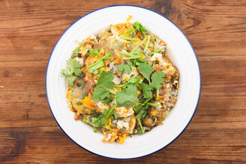 Chinese specialties good- Oyster Omelette