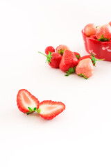 Fresh juicy strawberries