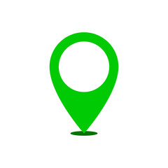 Pin location icon vector