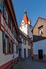 Altstadt von Gengenbach im Schwarzwald in Baden-Württemberg, Deutschland 