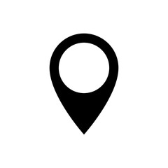 Pin location icon vector