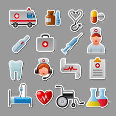 medicine stickers