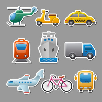 transport stickers