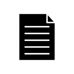 Paper icon vector