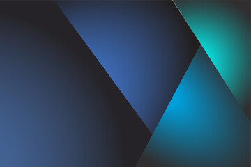 green and blue background vector overlap layers