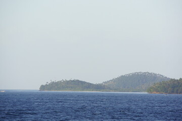 seaside view samar island from san bernardino strait ferry 8